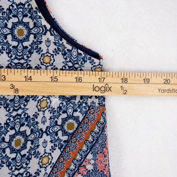 Speechless Geometric Design Dress Size Medium Midi Sundress - Picture 9 of 10